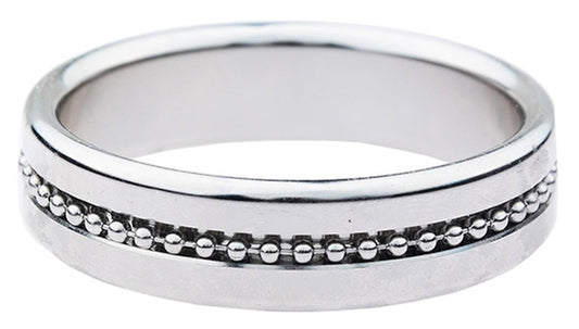 Cockring Perly Ring Contour Argenté