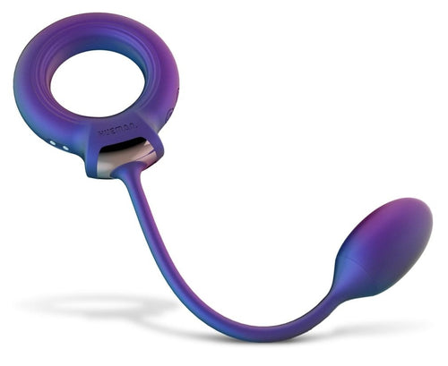 Cockring Plug vibrant Eclipse Hueman 6.5 x 3cm - Diamètre 45mm