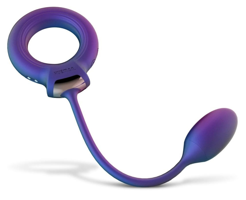 Cockring Plug vibrant Eclipse Hueman 6.5 x 3cm - Diamètre 45mm