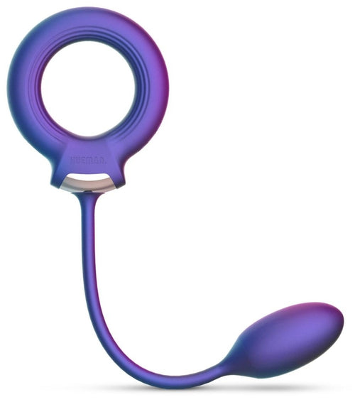Cockring Plug vibrant Eclipse Hueman 6.5 x 3cm - Diamètre 45mm