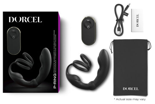 Cockring Plug Vibrant P-Ring Dorcel 9 x 3.7cm