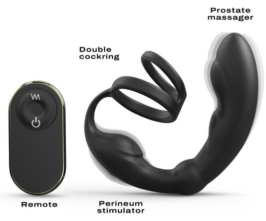 Cockring Plug Vibrant P-Ring Dorcel 9 x 3.7cm