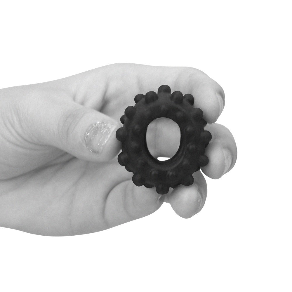 Cockring power Plus Bubble Noir