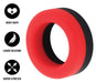 Cockring Prolong Power Noir-Rouge 30mm
