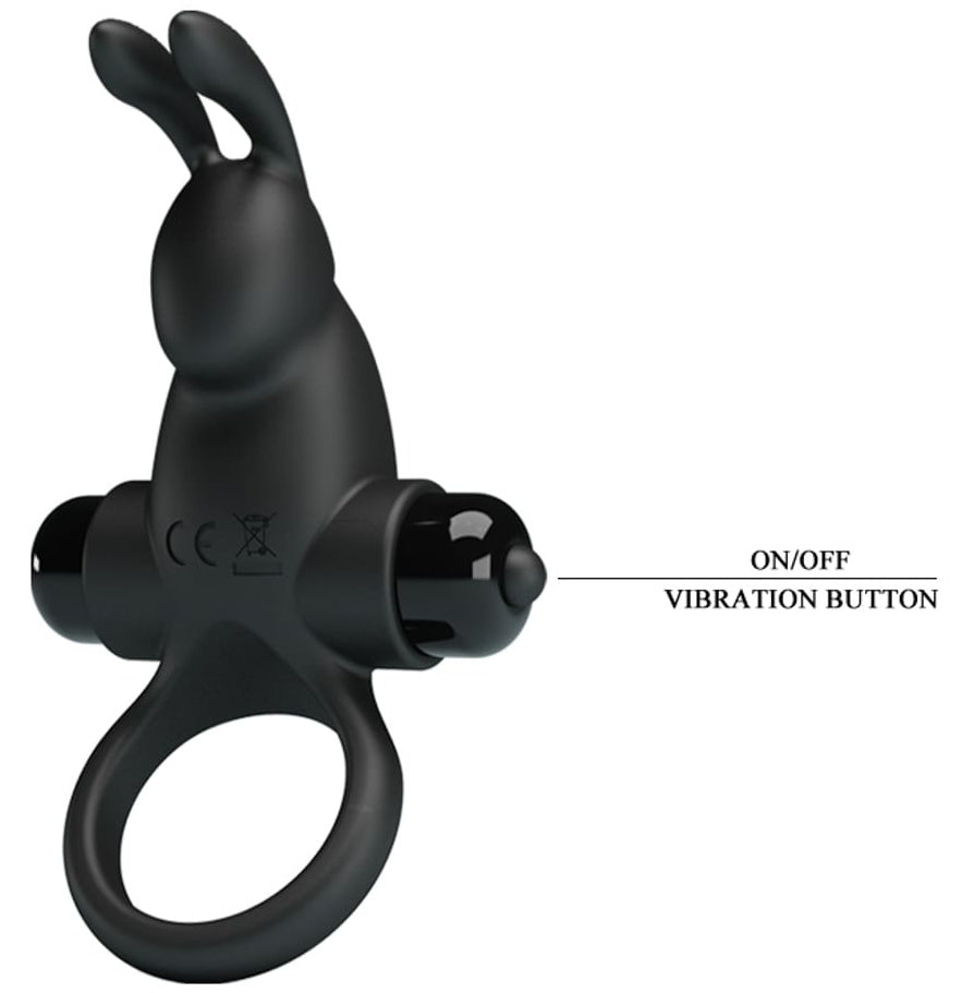 Cockring Rabbit Pretty Love 10 Vibrations