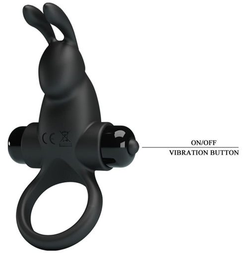 Cockring Rabbit Pretty Love 10 Vibrations