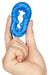 Cockring Ridge Bump Stretcher 25 mm Bleu