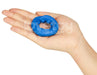 Cockring Ridge Bump Stretcher 25 mm Bleu