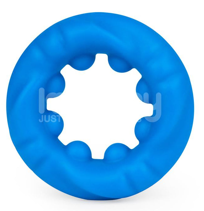 Cockring Ridge Bump Stretcher 25 mm Bleu