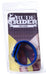 Cockring silicone 3 Snaps Bleu