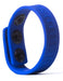 Cockring silicone 3 Snaps Bleu