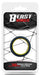 Cockring silicone Beast Ring 36mm Noir-Jaune