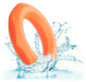 Cockring Silicone Sexagon Alpha 37mm Orange