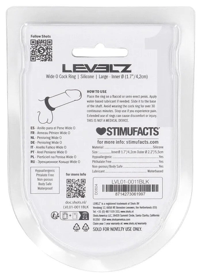 Cockring Silicone Wide-O L 42mm
