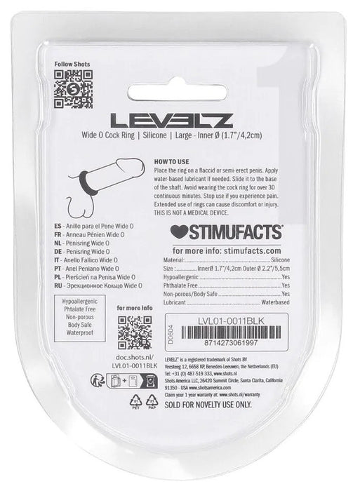 Cockring Silicone Wide-O L 42mm