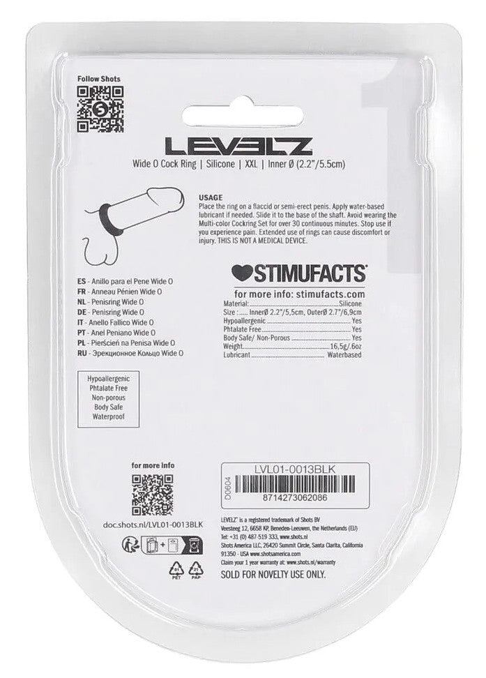 Cockring Silicone Wide-O XXL 55mm