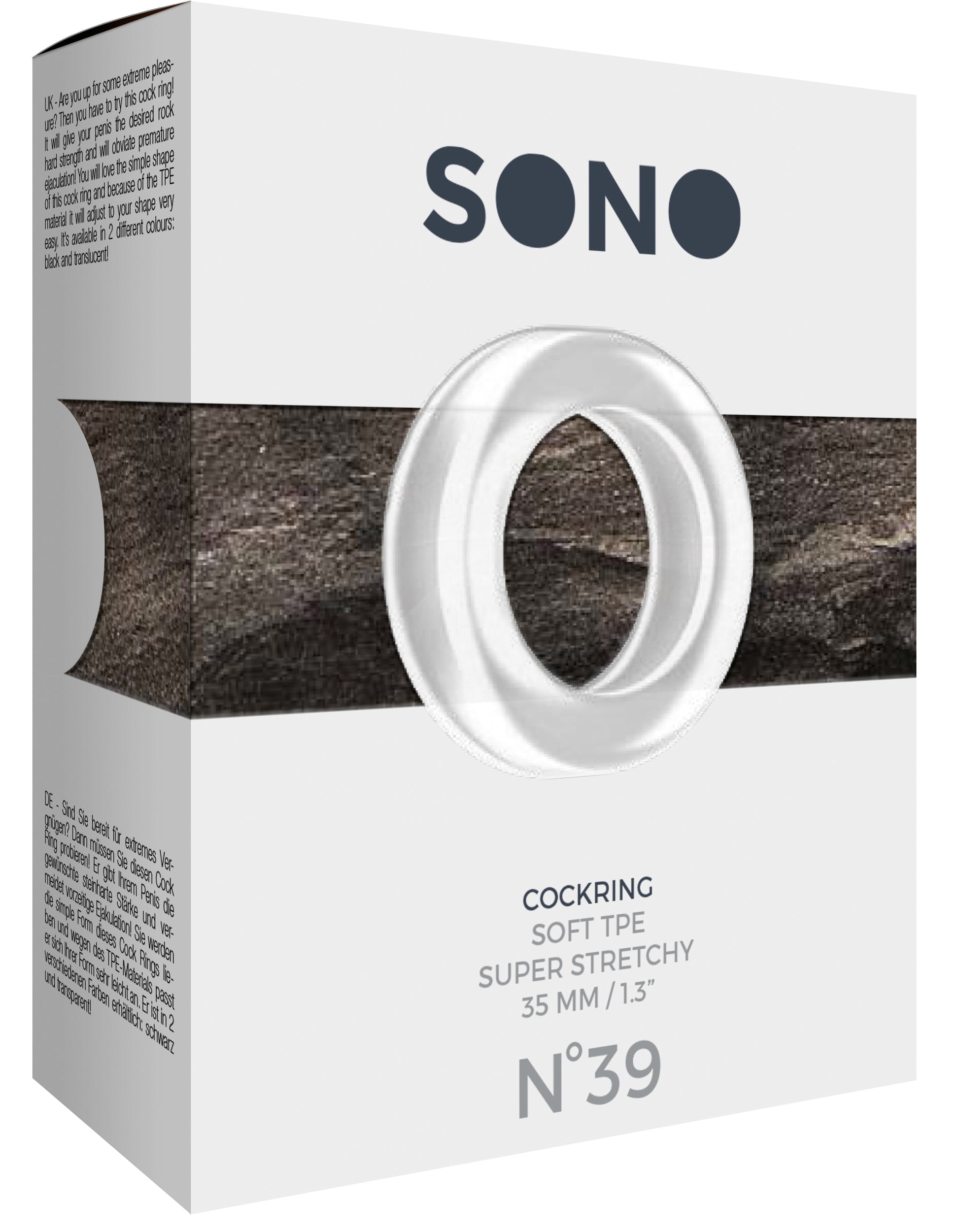 Cockring souple Stretchy Sono N39 - 35mm