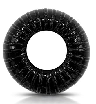 Cockring souple Striped Noir
