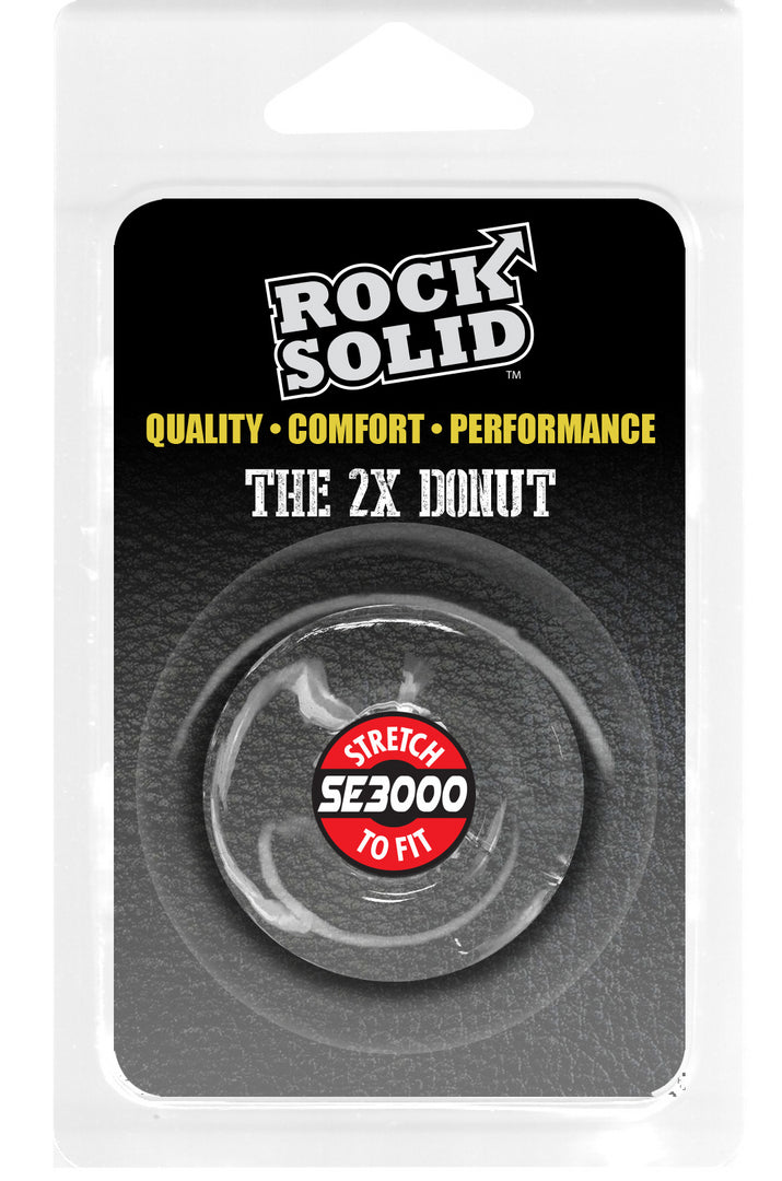 Cockring souple THE DONUT 2X 20 mm Transparent