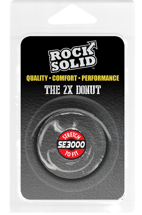 Cockring souple THE DONUT 2X 20 mm Transparent