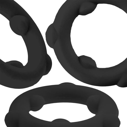 Cockring Spinner 25 mm Noir