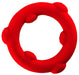 Cockring Spinner 25 mm Rouge