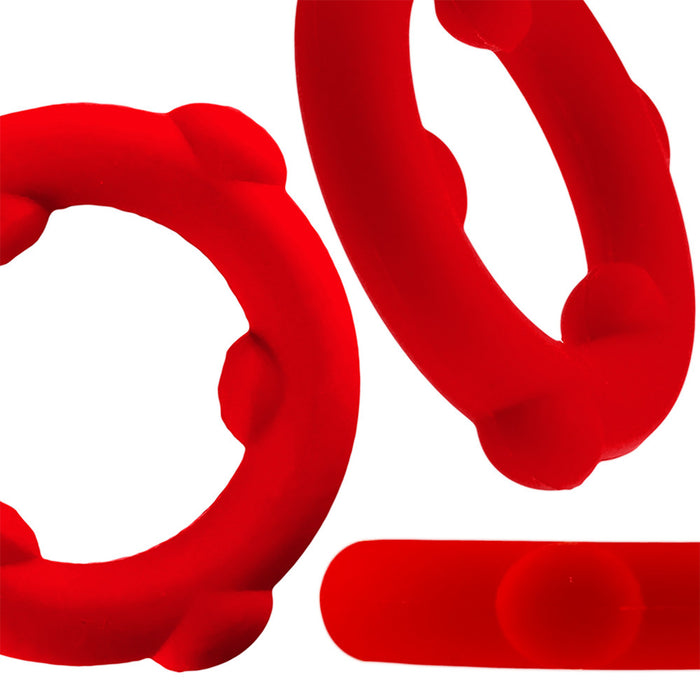 Cockring Spinner 25 mm Rouge