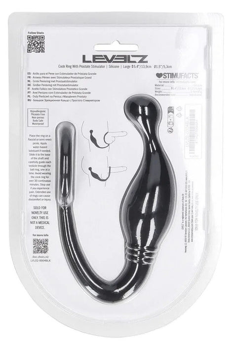 Cockring-Stimulateur prostate Ringpy L 12 x 3.3cm