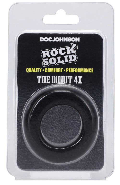 Cockring The Donut 4X 30 mm Noir