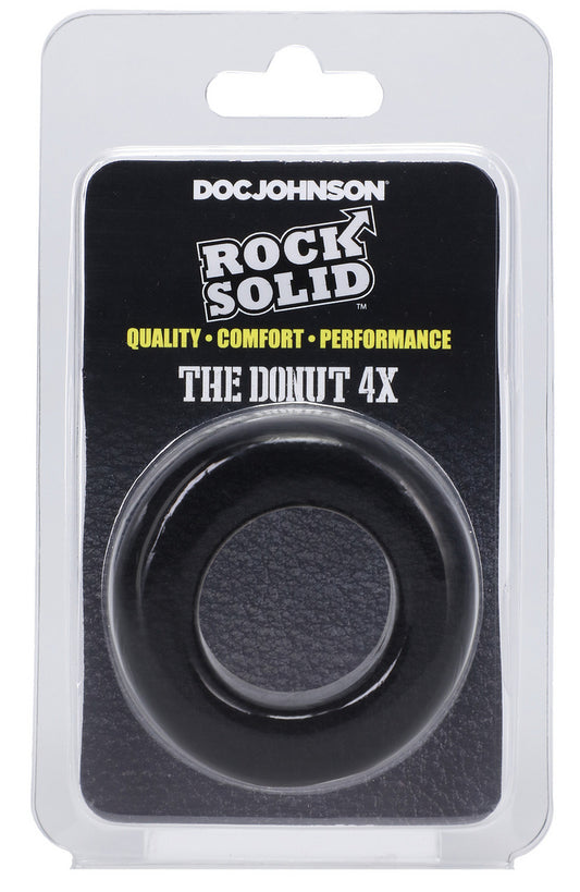 Cockring The Donut 4X 30 mm Noir