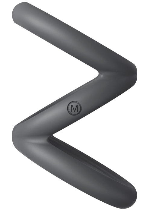 Cockring Triplicock Gris M 45mm