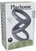 Cockring Triplicock Gris M 45mm