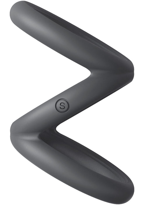 Cockring Triplicock Gris S 40mm