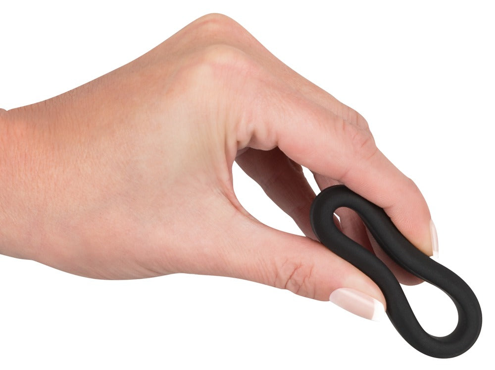 Cockring Velvet Ring L Noir 38mm