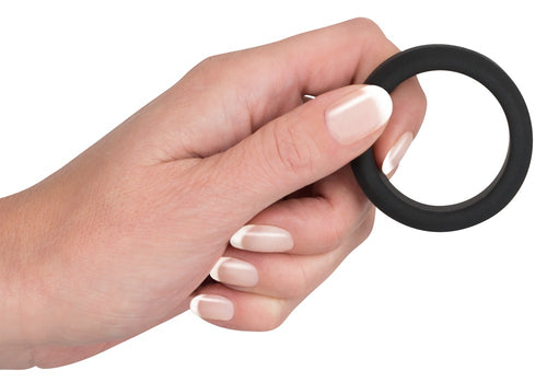 Cockring Velvet Ring L Noir 38mm