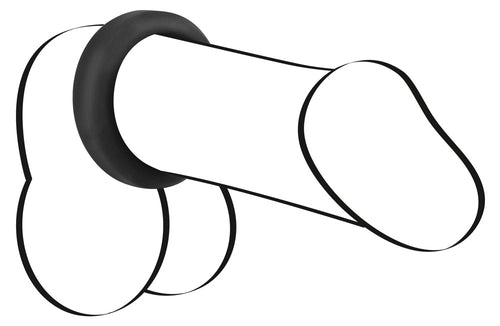 Cockring Velvet Ring L Noir 38mm