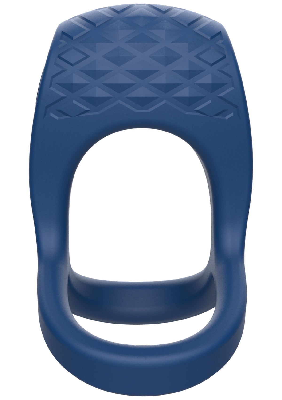 Cockring vibrant Brutal 45 mm Bleu