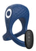 Cockring vibrant Brutal 45 mm Bleu