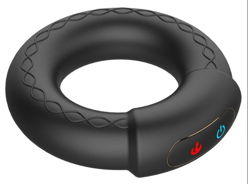 Cockring vibrant chauffant Warm 40mm