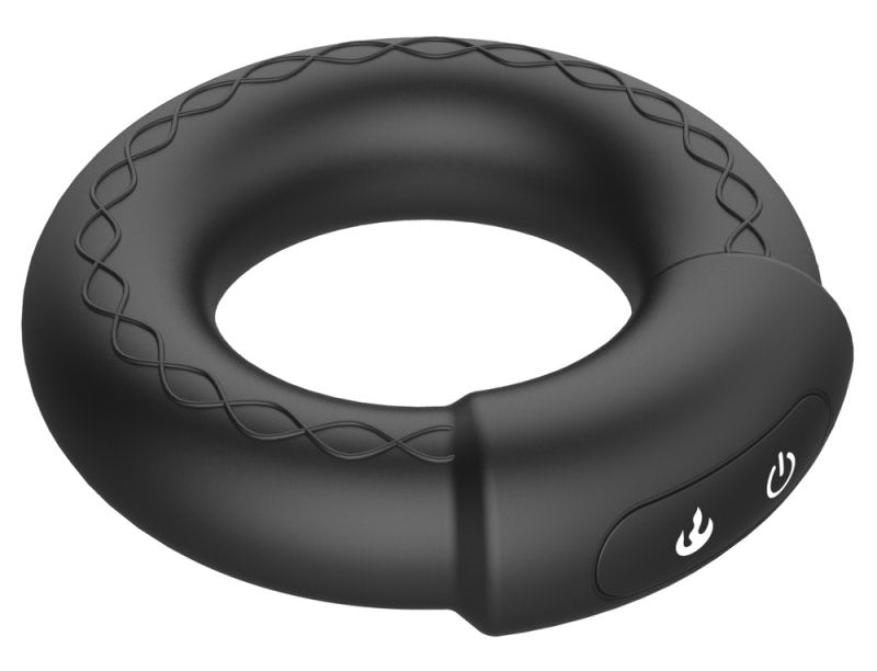 Cockring vibrant chauffant Warm 40mm
