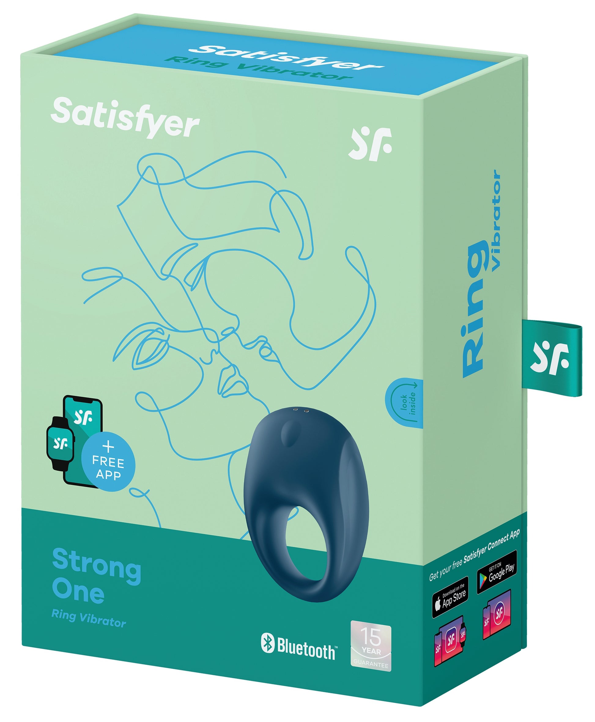 Cockring vibrant connecté Strong One Satisfyer