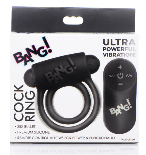 Cockring vibrant en silicone vibrant RING VIBES 30 et 45mm