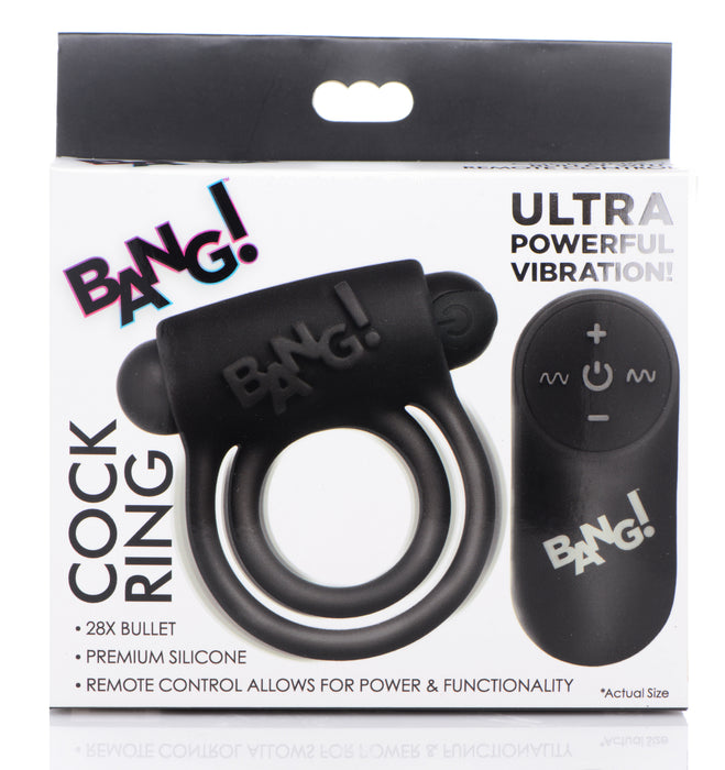 Cockring vibrant en silicone vibrant RING VIBES 30 et 45mm