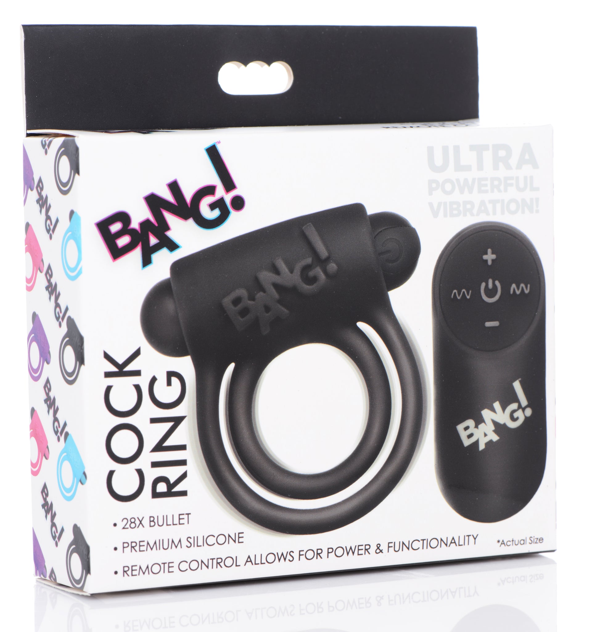 Cockring vibrant en silicone vibrant RING VIBES 30 et 45mm