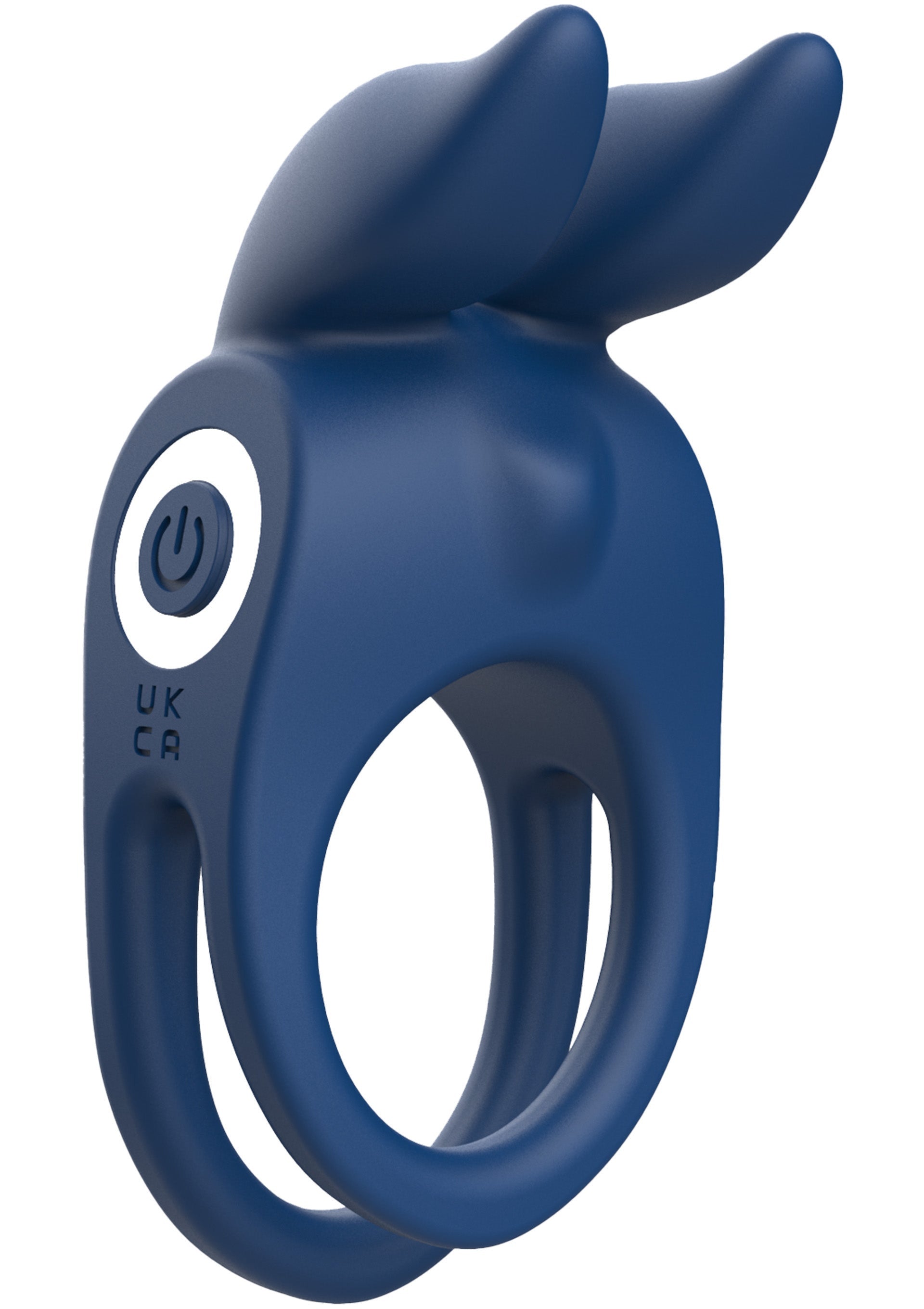 Cockring vibrant Fierce Rabbit 30mm Bleu