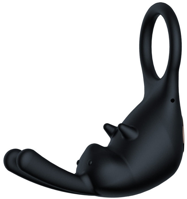 Cockring vibrant Good Rabbit 25mm Noir