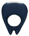 Cockring Vibrant Pointu Baltic 34mm Bleu