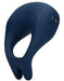 Cockring Vibrant Pointu Baltic 34mm Bleu
