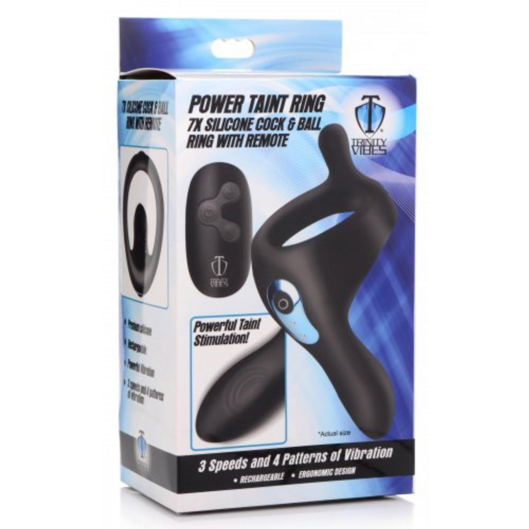 Cockring vibrant Power Taint Ring 50mm