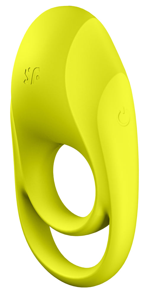 Cockring vibrant Satisfyer Spectacular Duo Jaune